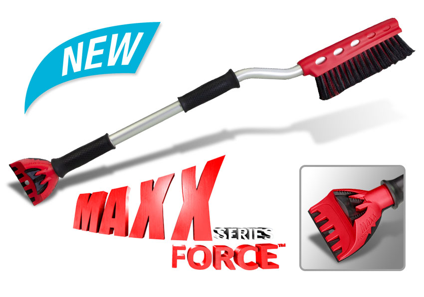 SubZero MAXX-Force Series Snowbrush with New icon and logo