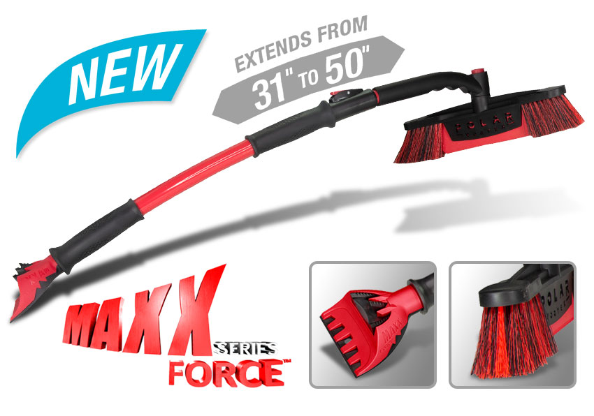 SubZero MAXX-Force Series Snowbroom with New icon and logo